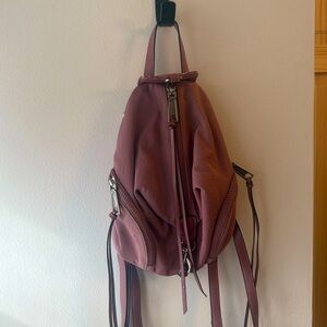 Rebecca Minkoff Julian Dusty Pink Nylon Backpack